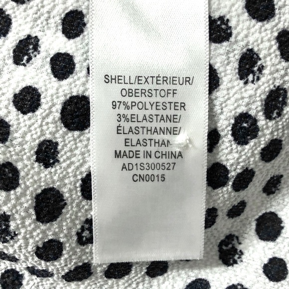 NWT Adrianna Papell Printed Crepe Popover Blouse L - Picture 11 of 11